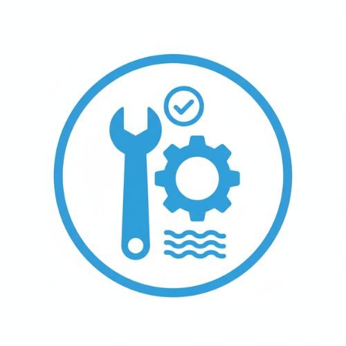 servicio de instalación y cambio de calderas de gas en granada, logo ilustrando este concepto con una llave inglesa
